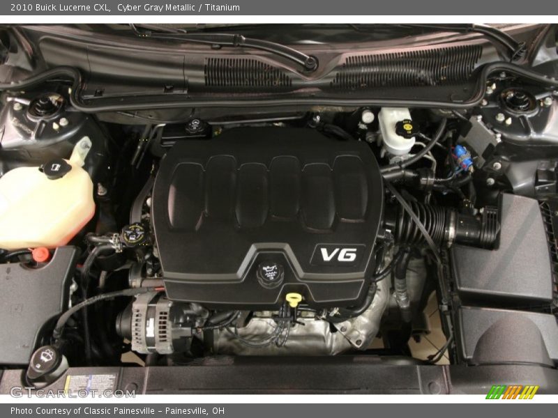 Cyber Gray Metallic / Titanium 2010 Buick Lucerne CXL