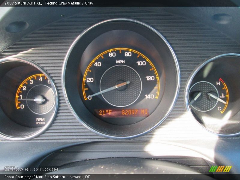 Techno Gray Metallic / Gray 2007 Saturn Aura XE