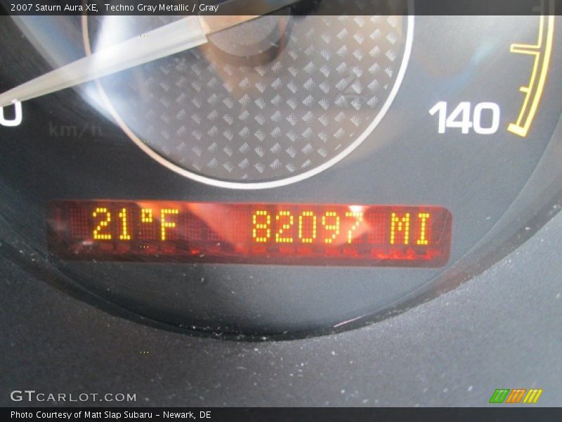 Techno Gray Metallic / Gray 2007 Saturn Aura XE