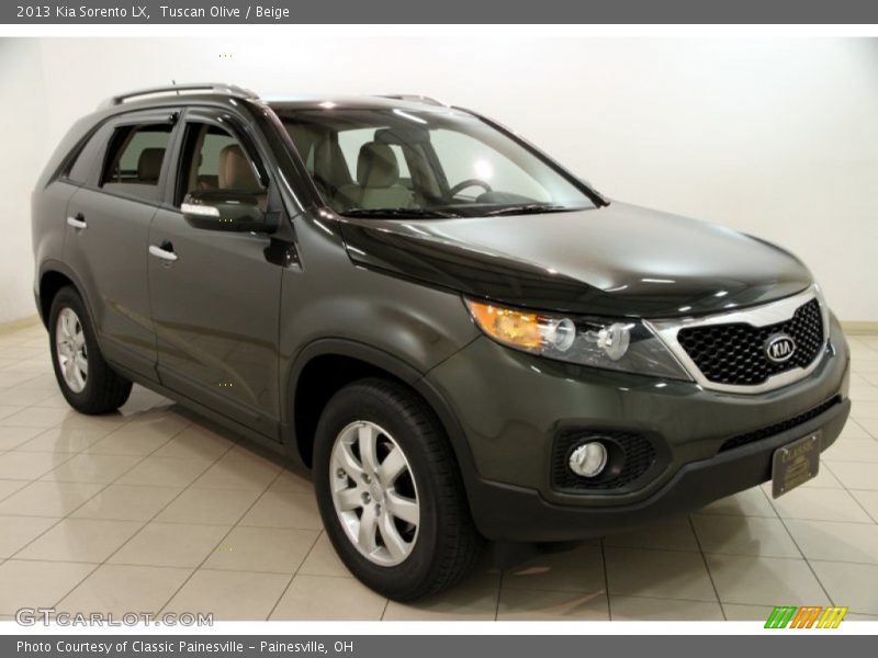 Tuscan Olive / Beige 2013 Kia Sorento LX