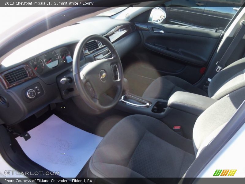 Summit White / Ebony 2013 Chevrolet Impala LT