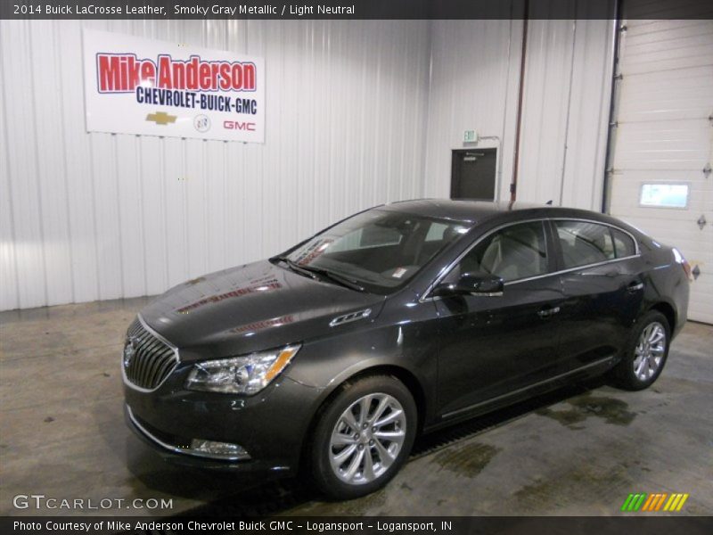 Smoky Gray Metallic / Light Neutral 2014 Buick LaCrosse Leather