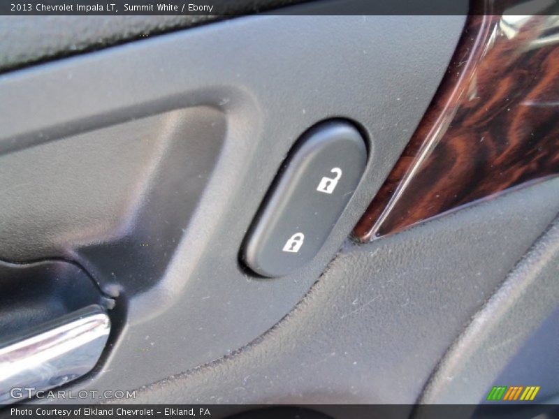 Summit White / Ebony 2013 Chevrolet Impala LT