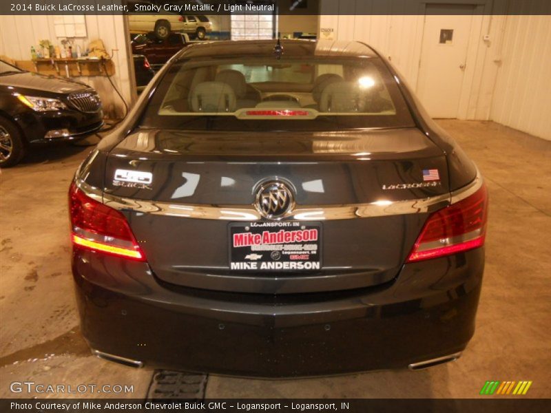 Smoky Gray Metallic / Light Neutral 2014 Buick LaCrosse Leather