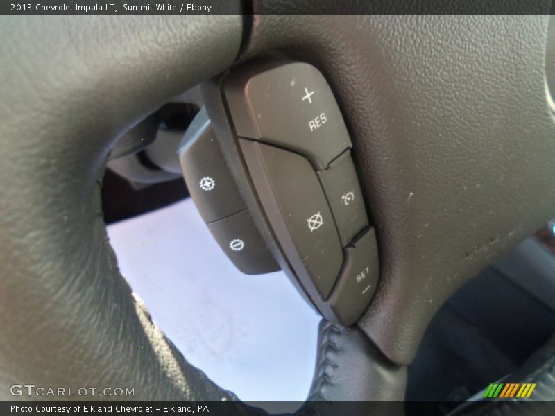 Summit White / Ebony 2013 Chevrolet Impala LT
