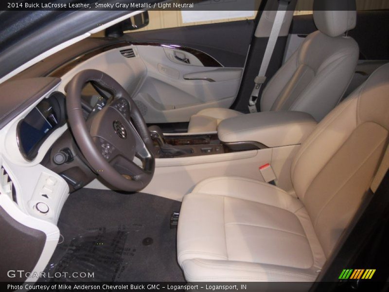 Front Seat of 2014 LaCrosse Leather