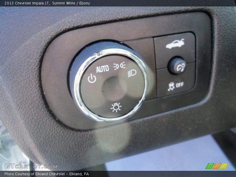 Summit White / Ebony 2013 Chevrolet Impala LT