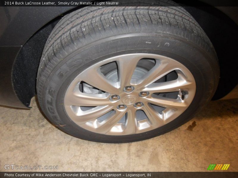 Smoky Gray Metallic / Light Neutral 2014 Buick LaCrosse Leather