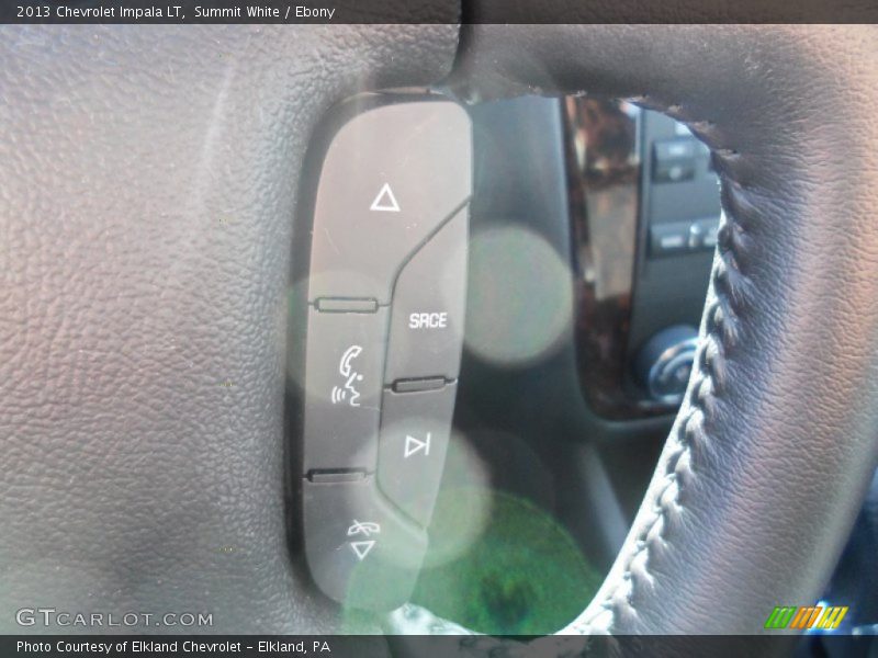 Summit White / Ebony 2013 Chevrolet Impala LT
