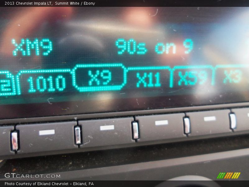Summit White / Ebony 2013 Chevrolet Impala LT