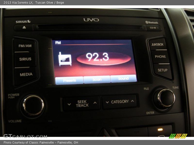 Tuscan Olive / Beige 2013 Kia Sorento LX