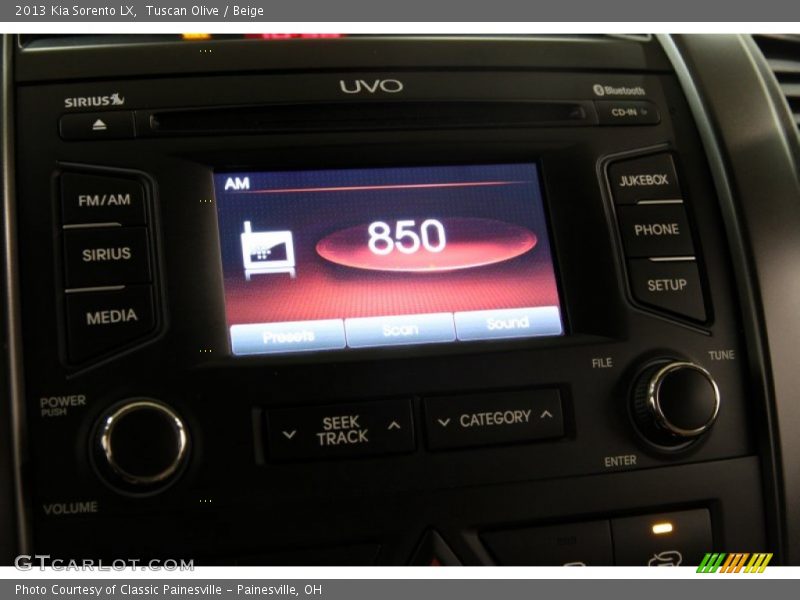 Tuscan Olive / Beige 2013 Kia Sorento LX