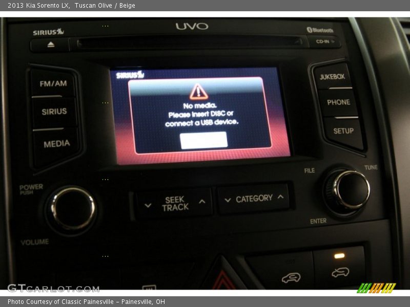 Tuscan Olive / Beige 2013 Kia Sorento LX