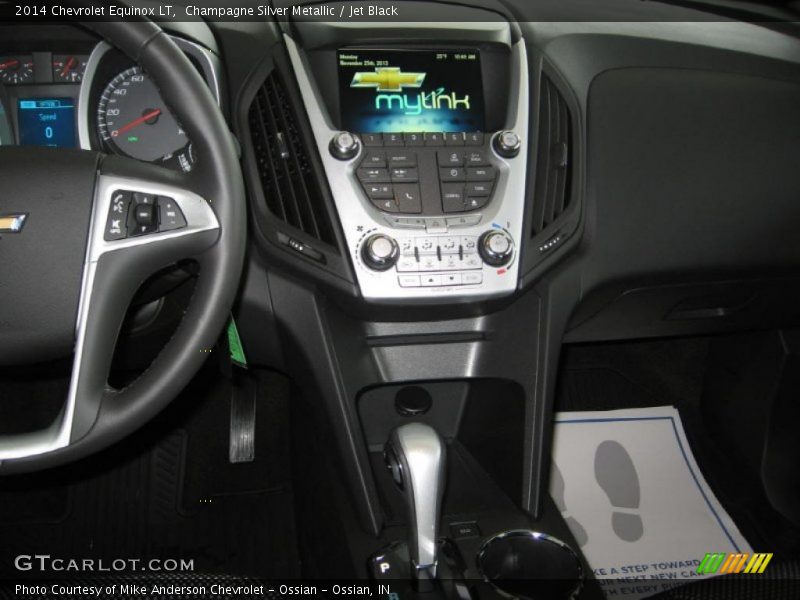 Champagne Silver Metallic / Jet Black 2014 Chevrolet Equinox LT