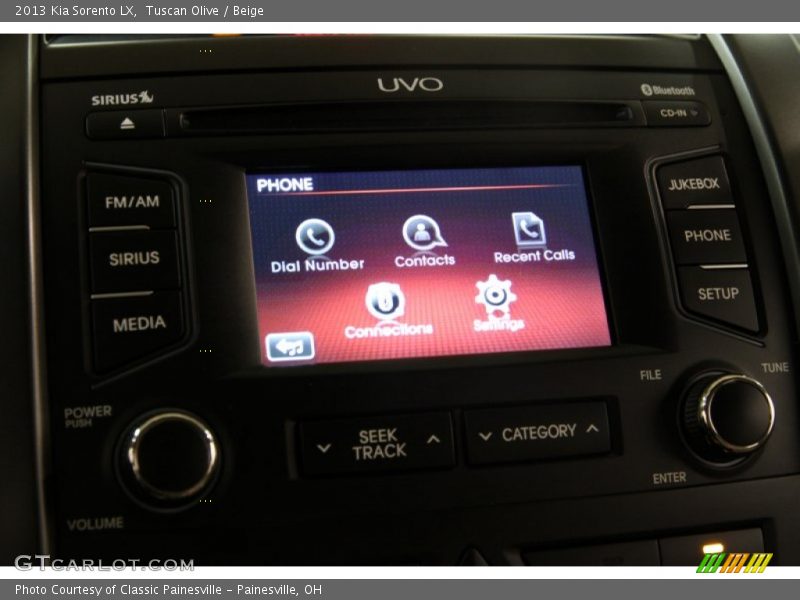 Tuscan Olive / Beige 2013 Kia Sorento LX