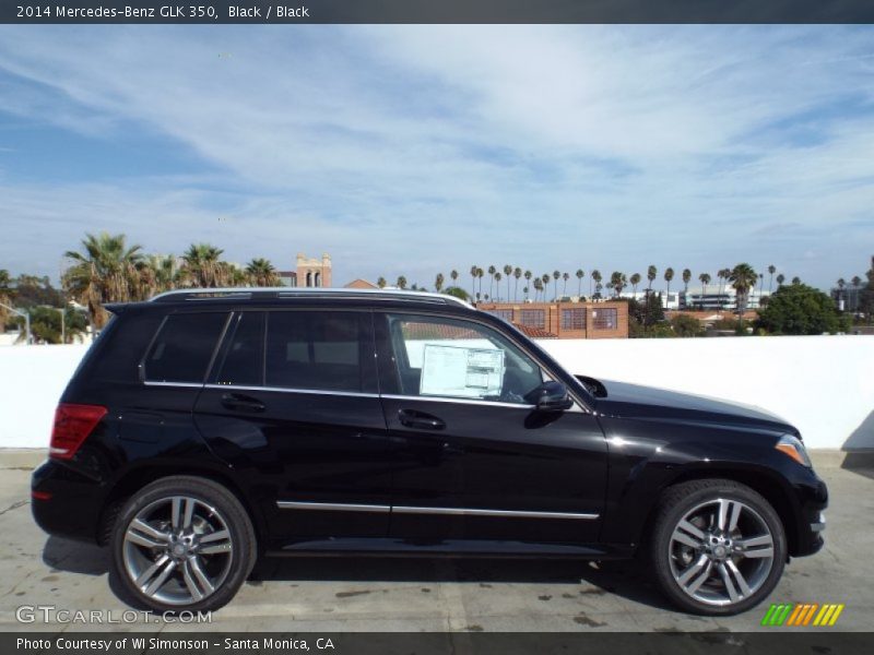 Black / Black 2014 Mercedes-Benz GLK 350