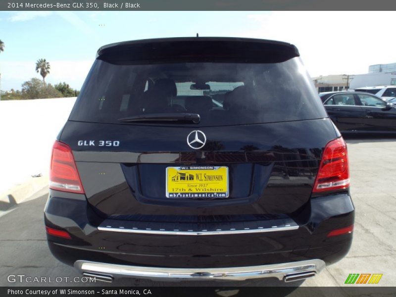 Black / Black 2014 Mercedes-Benz GLK 350