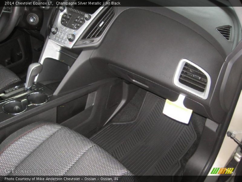 Champagne Silver Metallic / Jet Black 2014 Chevrolet Equinox LT