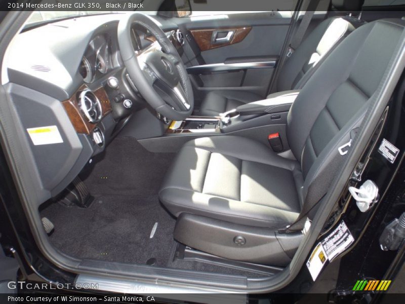 Black / Black 2014 Mercedes-Benz GLK 350