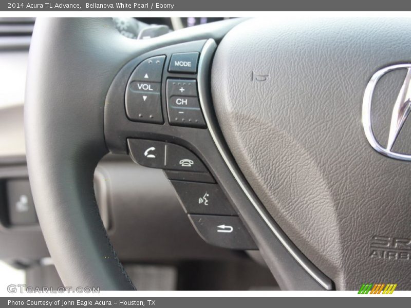 Bellanova White Pearl / Ebony 2014 Acura TL Advance