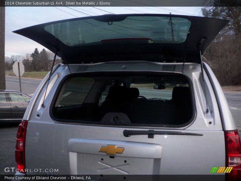 Silver Ice Metallic / Ebony 2014 Chevrolet Suburban LS 4x4