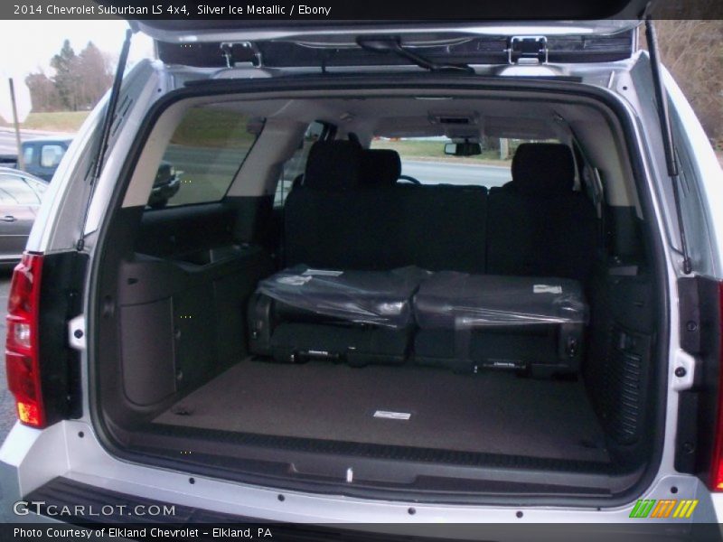 Silver Ice Metallic / Ebony 2014 Chevrolet Suburban LS 4x4
