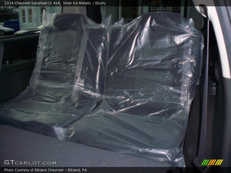 Silver Ice Metallic / Ebony 2014 Chevrolet Suburban LS 4x4