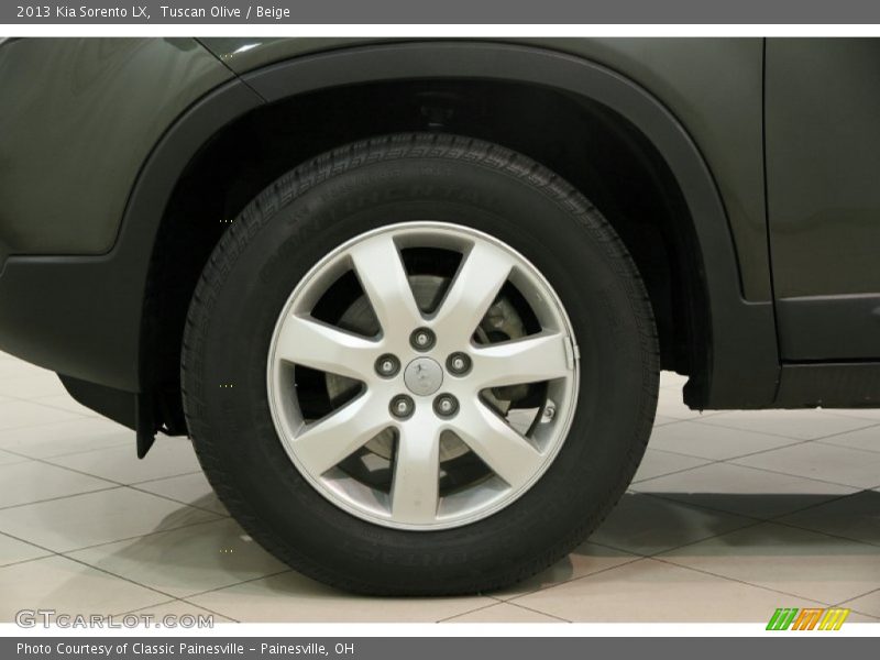 Tuscan Olive / Beige 2013 Kia Sorento LX