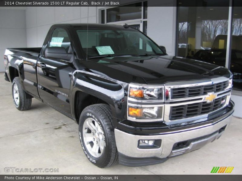 Front 3/4 View of 2014 Silverado 1500 LT Regular Cab