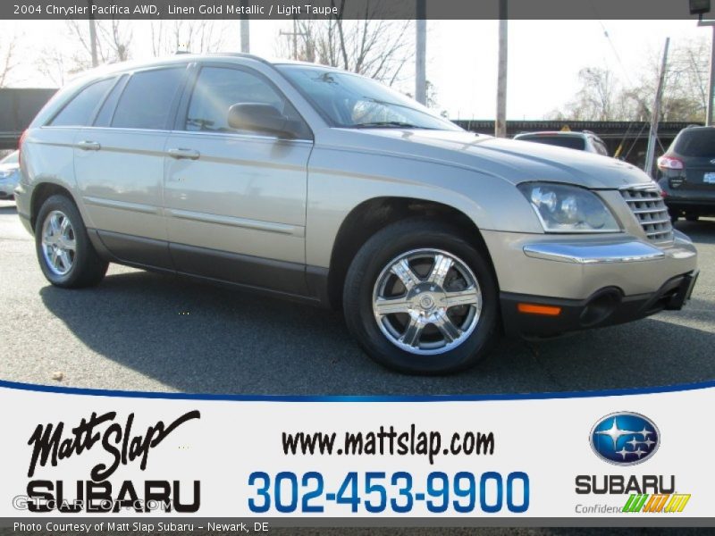 Linen Gold Metallic / Light Taupe 2004 Chrysler Pacifica AWD