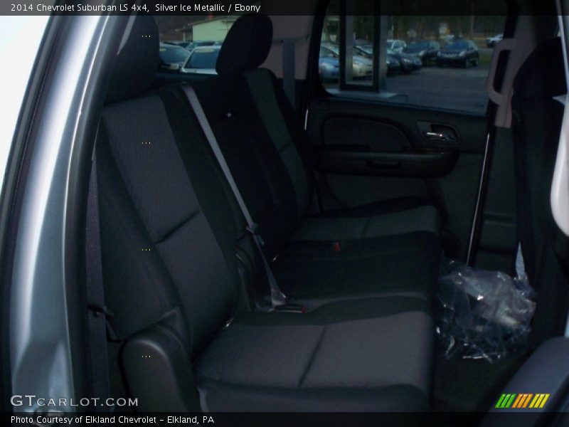 Silver Ice Metallic / Ebony 2014 Chevrolet Suburban LS 4x4