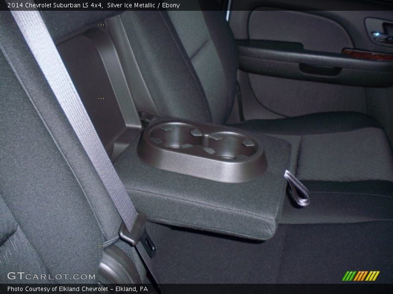 Silver Ice Metallic / Ebony 2014 Chevrolet Suburban LS 4x4