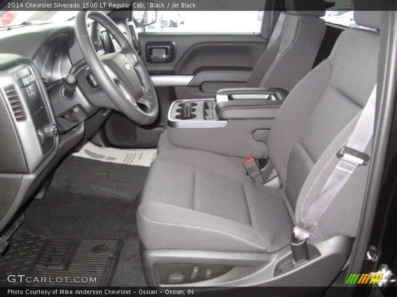Black / Jet Black 2014 Chevrolet Silverado 1500 LT Regular Cab