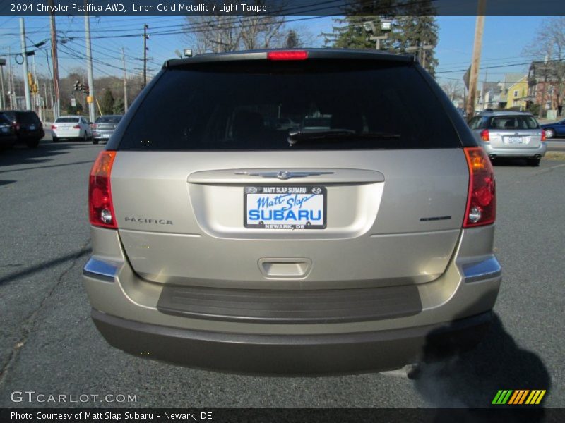 Linen Gold Metallic / Light Taupe 2004 Chrysler Pacifica AWD