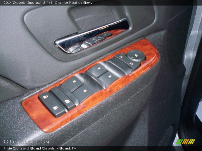 Silver Ice Metallic / Ebony 2014 Chevrolet Suburban LS 4x4