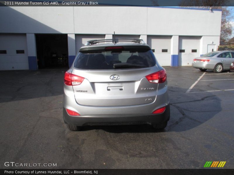Graphite Gray / Black 2011 Hyundai Tucson GLS AWD