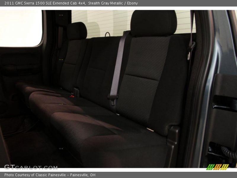 Stealth Gray Metallic / Ebony 2011 GMC Sierra 1500 SLE Extended Cab 4x4