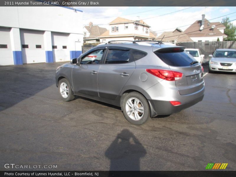 Graphite Gray / Black 2011 Hyundai Tucson GLS AWD
