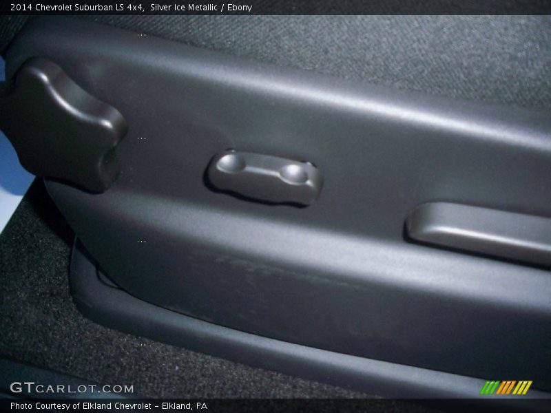 Silver Ice Metallic / Ebony 2014 Chevrolet Suburban LS 4x4