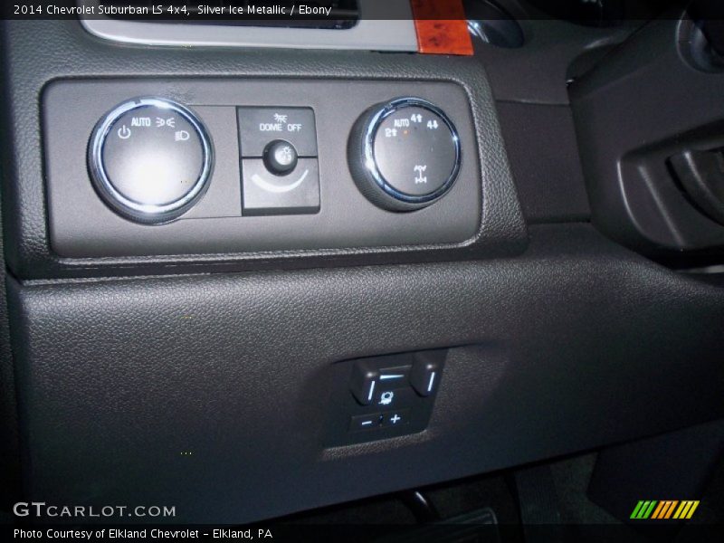 Silver Ice Metallic / Ebony 2014 Chevrolet Suburban LS 4x4