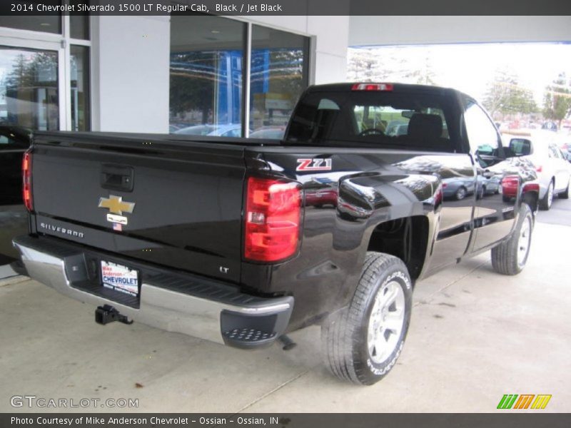 Black / Jet Black 2014 Chevrolet Silverado 1500 LT Regular Cab