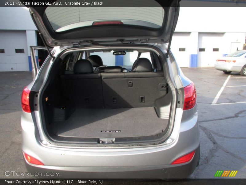 Graphite Gray / Black 2011 Hyundai Tucson GLS AWD