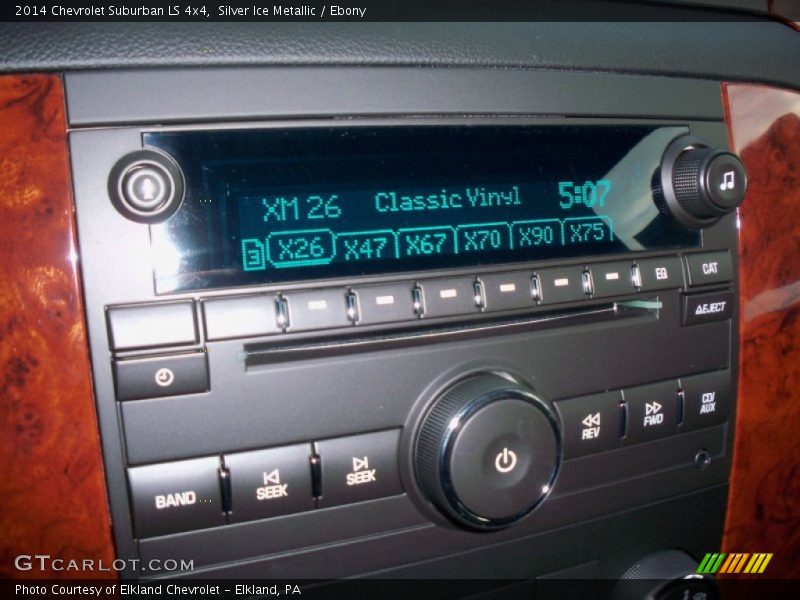 Silver Ice Metallic / Ebony 2014 Chevrolet Suburban LS 4x4
