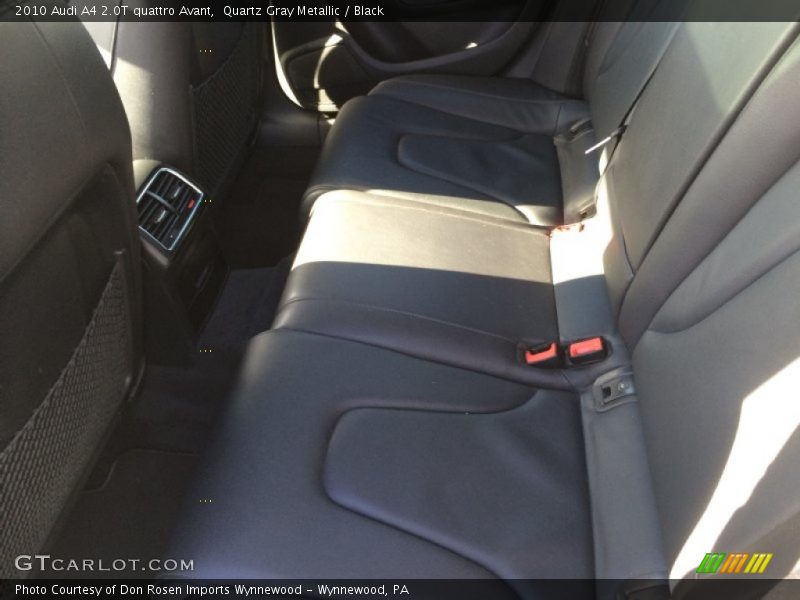 Quartz Gray Metallic / Black 2010 Audi A4 2.0T quattro Avant