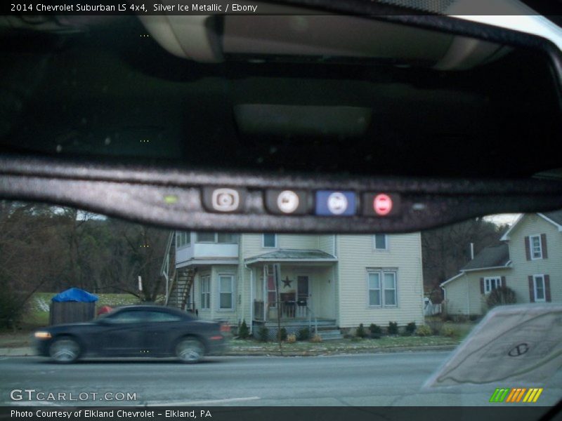 Silver Ice Metallic / Ebony 2014 Chevrolet Suburban LS 4x4