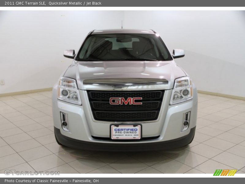Quicksilver Metallic / Jet Black 2011 GMC Terrain SLE