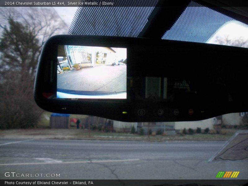 Silver Ice Metallic / Ebony 2014 Chevrolet Suburban LS 4x4