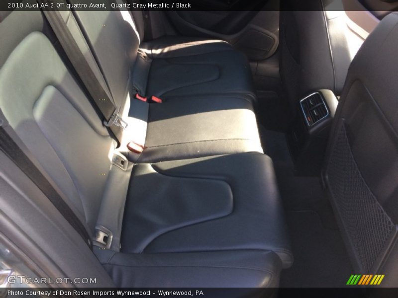Quartz Gray Metallic / Black 2010 Audi A4 2.0T quattro Avant