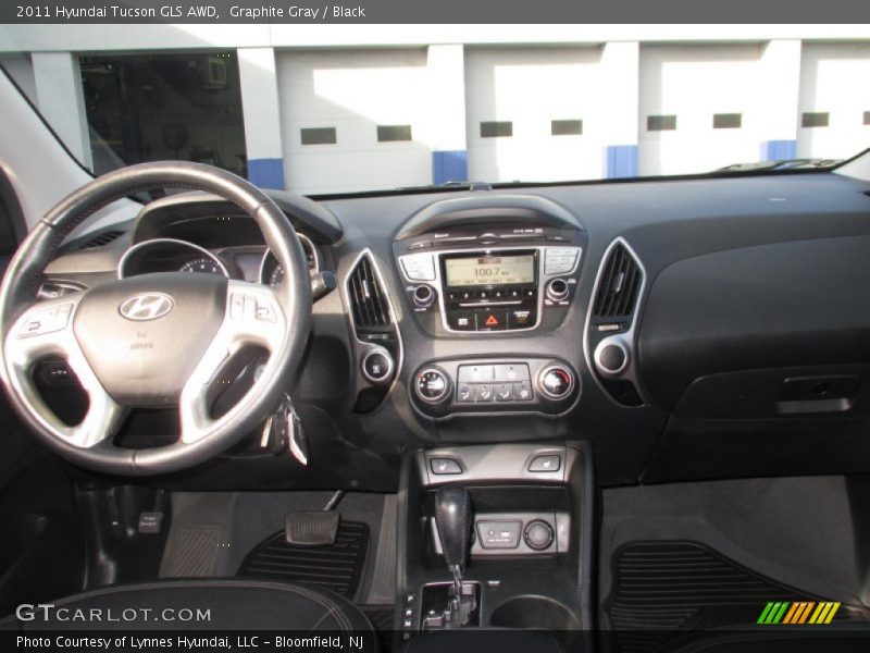 Graphite Gray / Black 2011 Hyundai Tucson GLS AWD