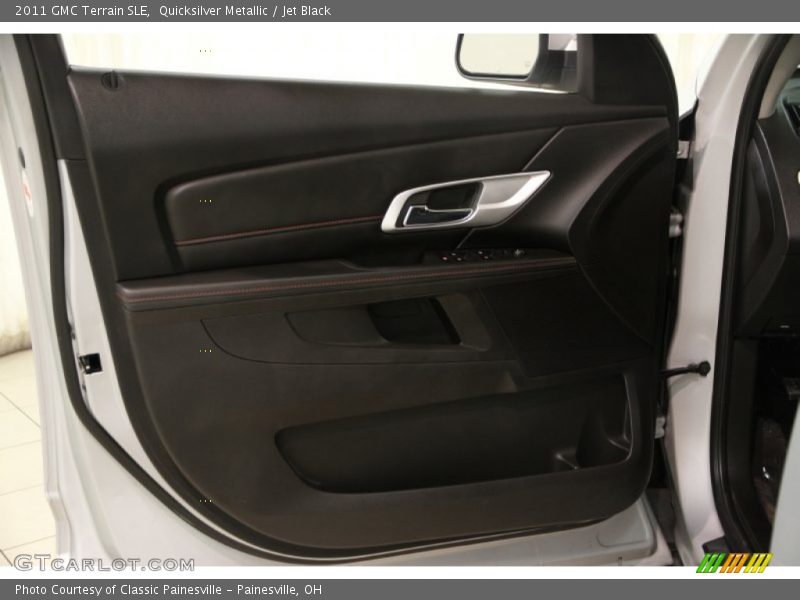 Quicksilver Metallic / Jet Black 2011 GMC Terrain SLE